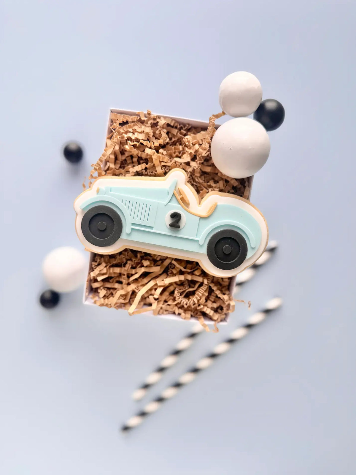 🏎️ Rennwagen – Cookie Cutter & Stempel – Produktmotiv für Cookie Cutter und Stempel – Danis Drip