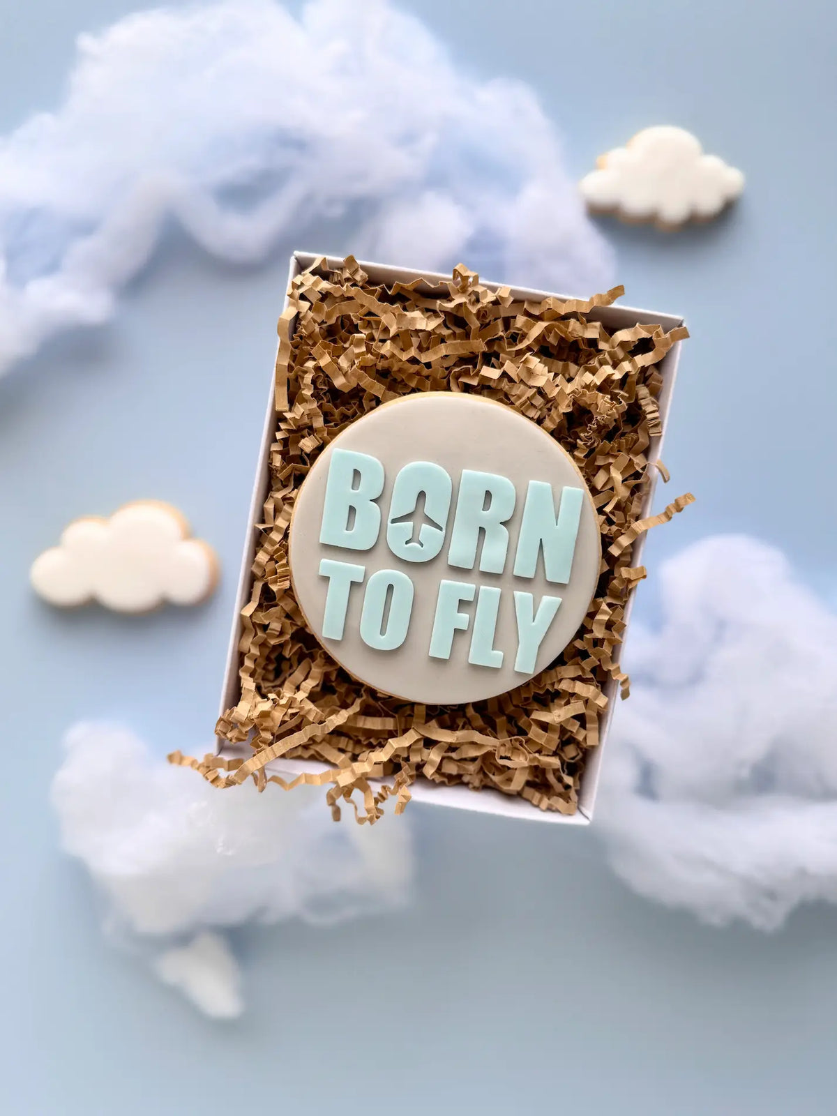 Born to Fly – Stempel für Basic Cookie Cutter – Produktmotiv für Cookie Cutter und Stempel – Danis Drip