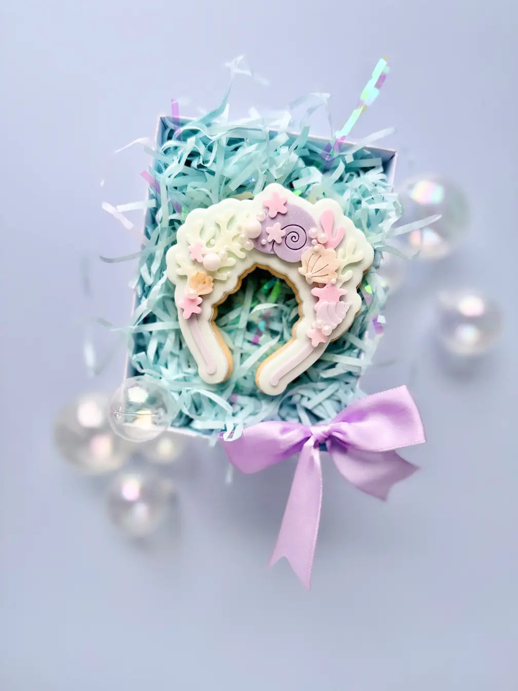Mermaid Haarreifen Cookie Cutter & Stempel – Meerjungfrau Ausstecher für Kindergeburtstag… – Produktmotiv für Cookie Cutter und Stempel – Danis Drip