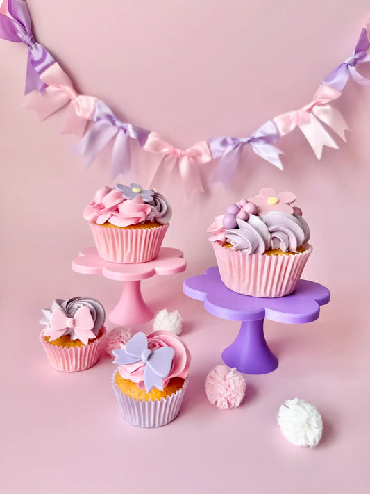 Cupcakeständer -  Blume – Produktmotiv für Cookie Cutter und Stempel – Danis Drip