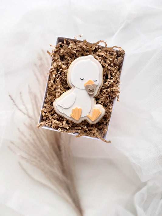 Baby Gans mit Schnuller – Cookie Cutter & Stempel – Produktmotiv für Cookie Cutter und Stempel – Danis Drip