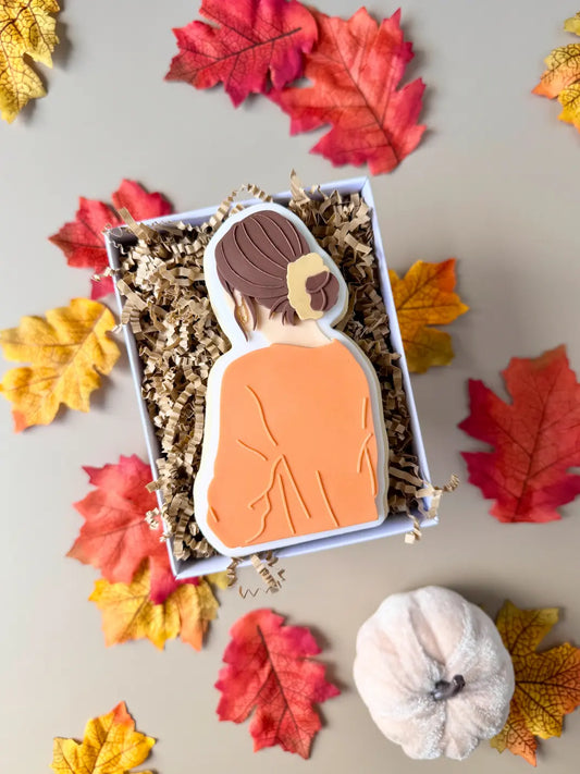 Herbstmädchen – Cookie Cutter & Stempel – Produktmotiv für Cookie Cutter und Stempel – Danis Drip