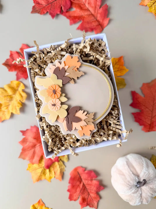 Herbstkranz – Cookie Cutter & Stempel – Produktmotiv für Cookie Cutter und Stempel – Danis Drip