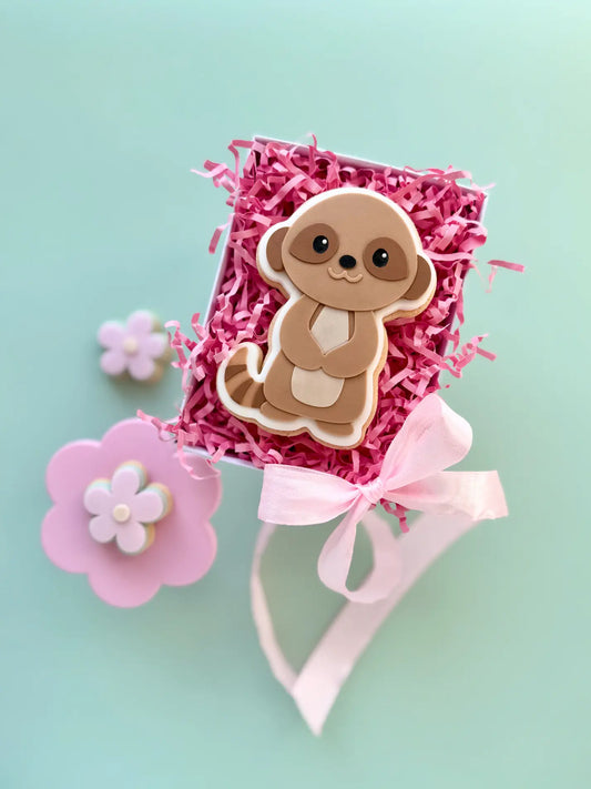 Erdmännchen – Cookie Cutter & Stempel für Safari-Mottos, Kindergeburtstage & Tierfreunde – Produktmotiv für Cookie Cutter und Stempel – Danis Drip