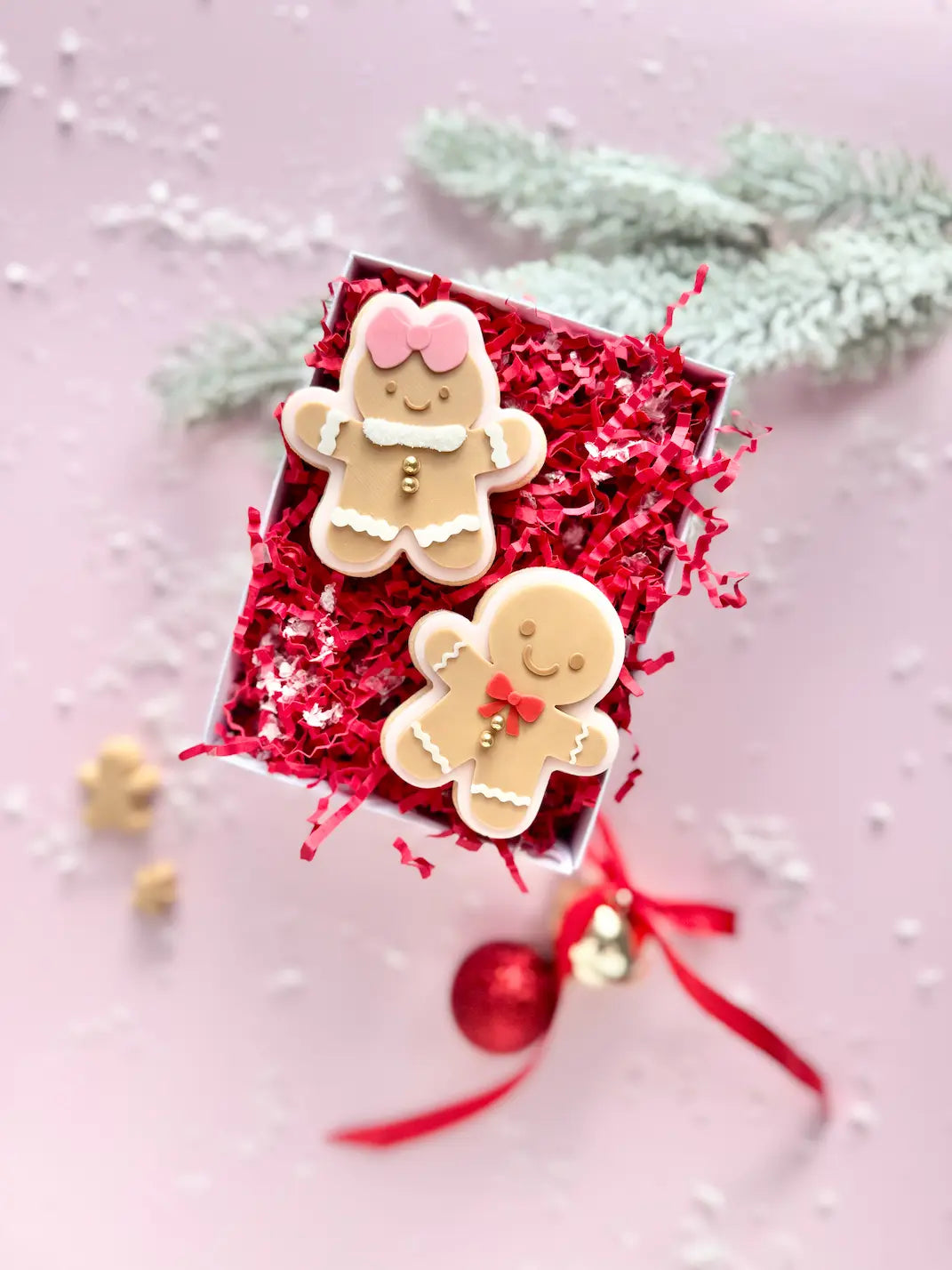 Lebkuchen Mädchen & Junge – Cookie Cutter & Stempel – Produktmotiv für Cookie Cutter und Stempel – Danis Drip