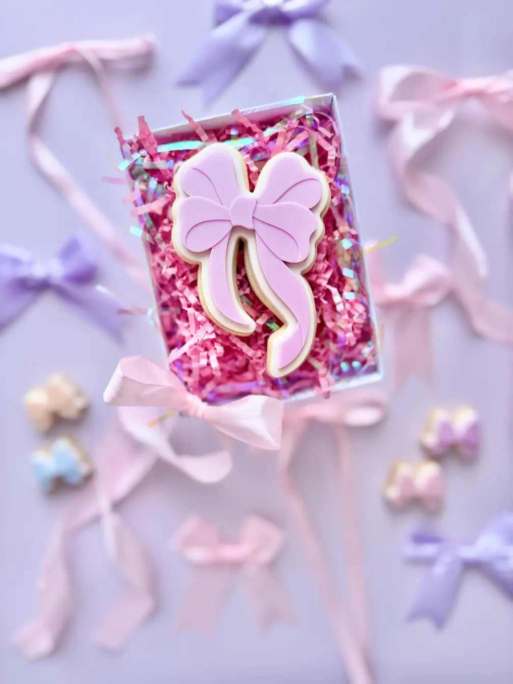 Doppelschleife -Cookie Cutter & Stempel – Produktmotiv für Cookie Cutter und Stempel – Ansicht 2 – Danis Drip