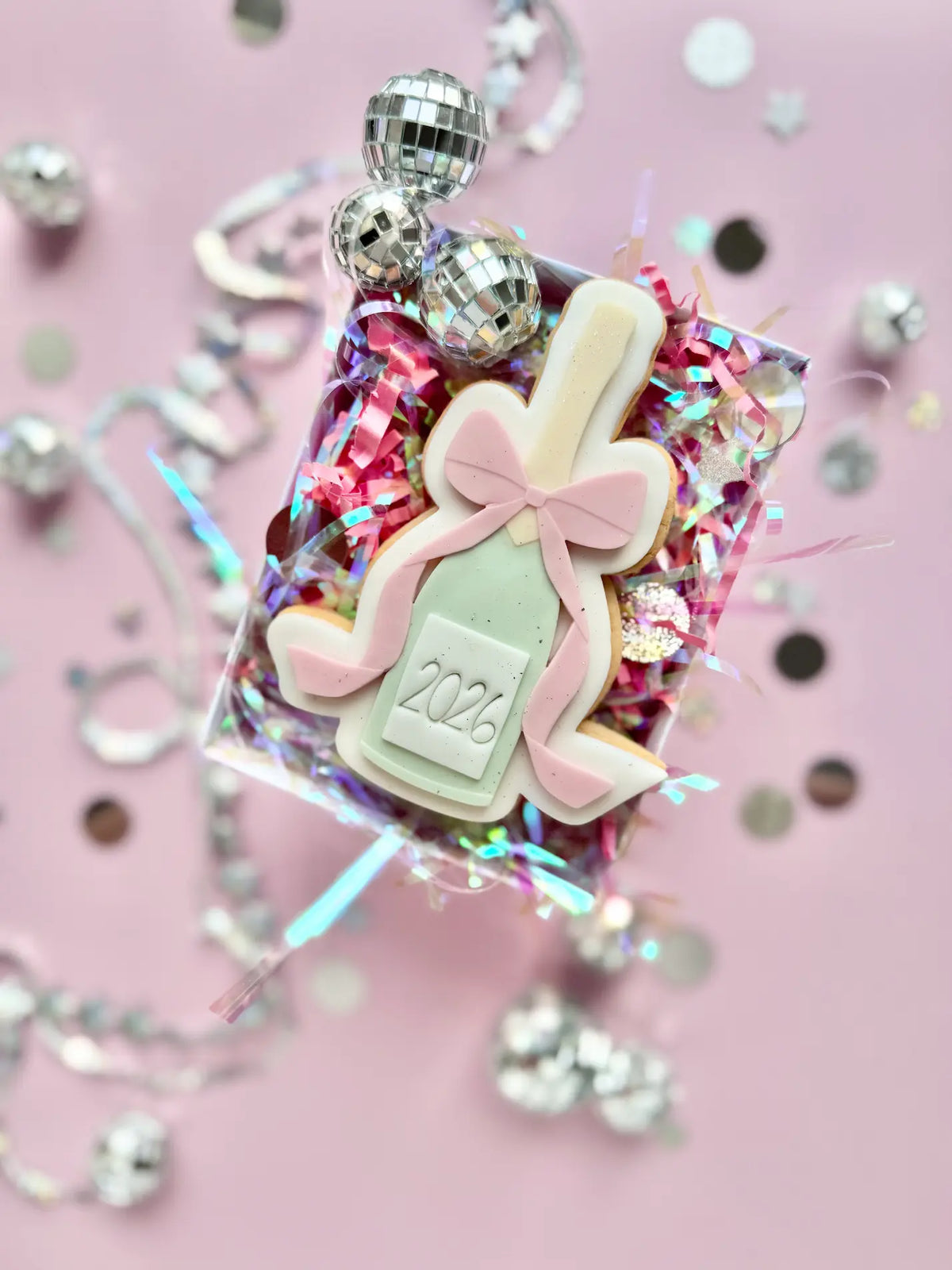 Sektflasche – Cookie Cutter & Stempel – Produktmotiv für Cookie Cutter und Stempel – Danis Drip