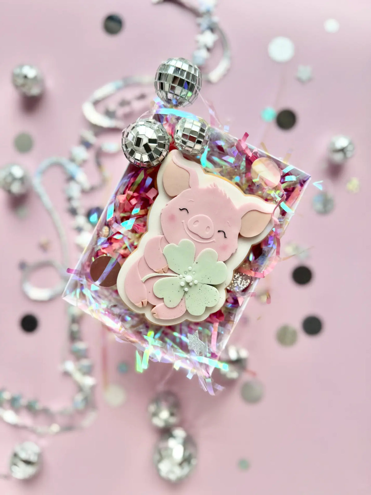 Glücksschweinchen – Cookie Cutter & Stempel – Produktmotiv für Cookie Cutter und Stempel – Danis Drip