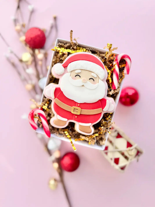 Santa Claus Comic – Cookie Cutter & Stempel – Produktmotiv für Cookie Cutter und Stempel – Danis Drip