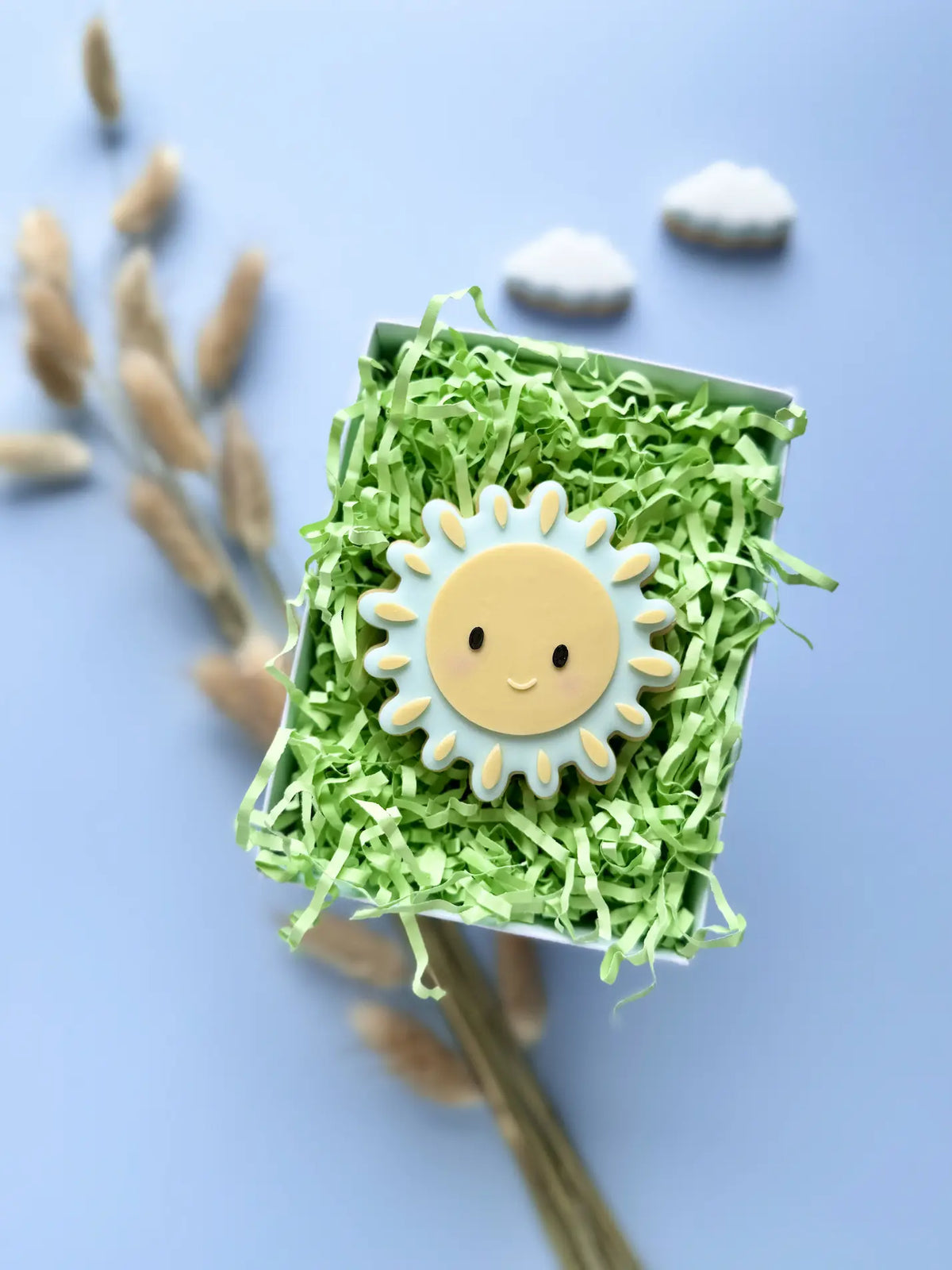 Sonne – Cookie Cutter & Stempel für Sommer, Babyboxen & Gute-Laune-Projekte – Produktmotiv für Cookie Cutter und Stempel – Danis Drip