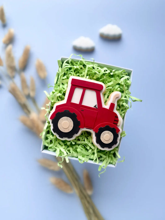 Traktor – Cookie Cutter & Stempel für Bauernhof-Mottos, Kindergeburtstage & Landleben🚜 – Produktmotiv für Cookie Cutter und Stempel – Danis Drip