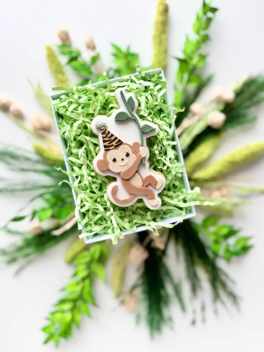 Affe an Liane – Cookie Cutter & Stempel – Produktmotiv für Cookie Cutter und Stempel – Danis Drip