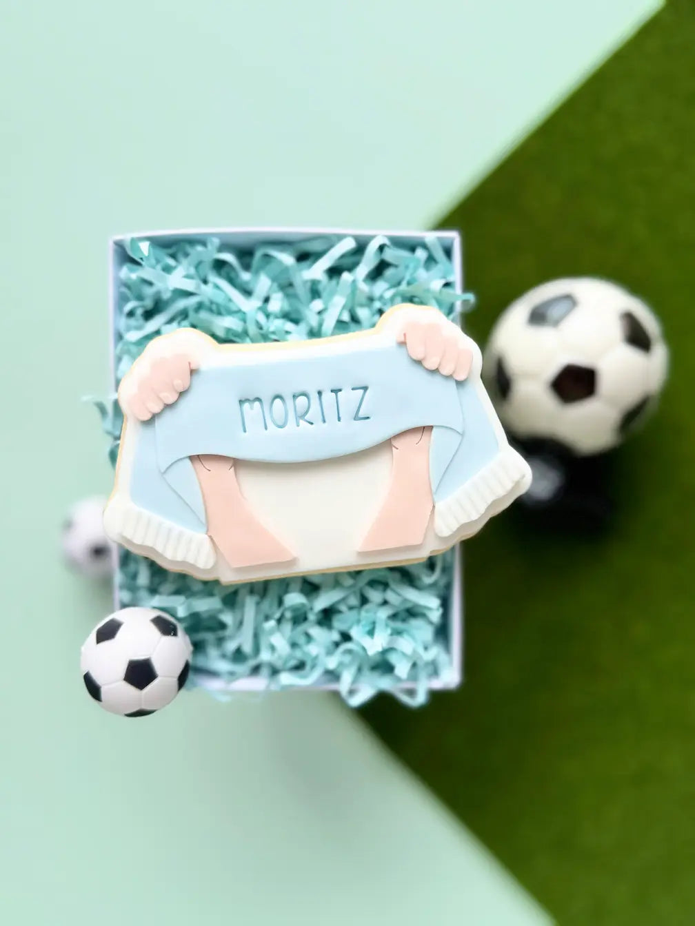 Fußball Fanschal – Cookie Cutter & Stempel (Fußball, Stadion & Fanliebe) – Produktmotiv für Cookie Cutter und Stempel – Danis Drip