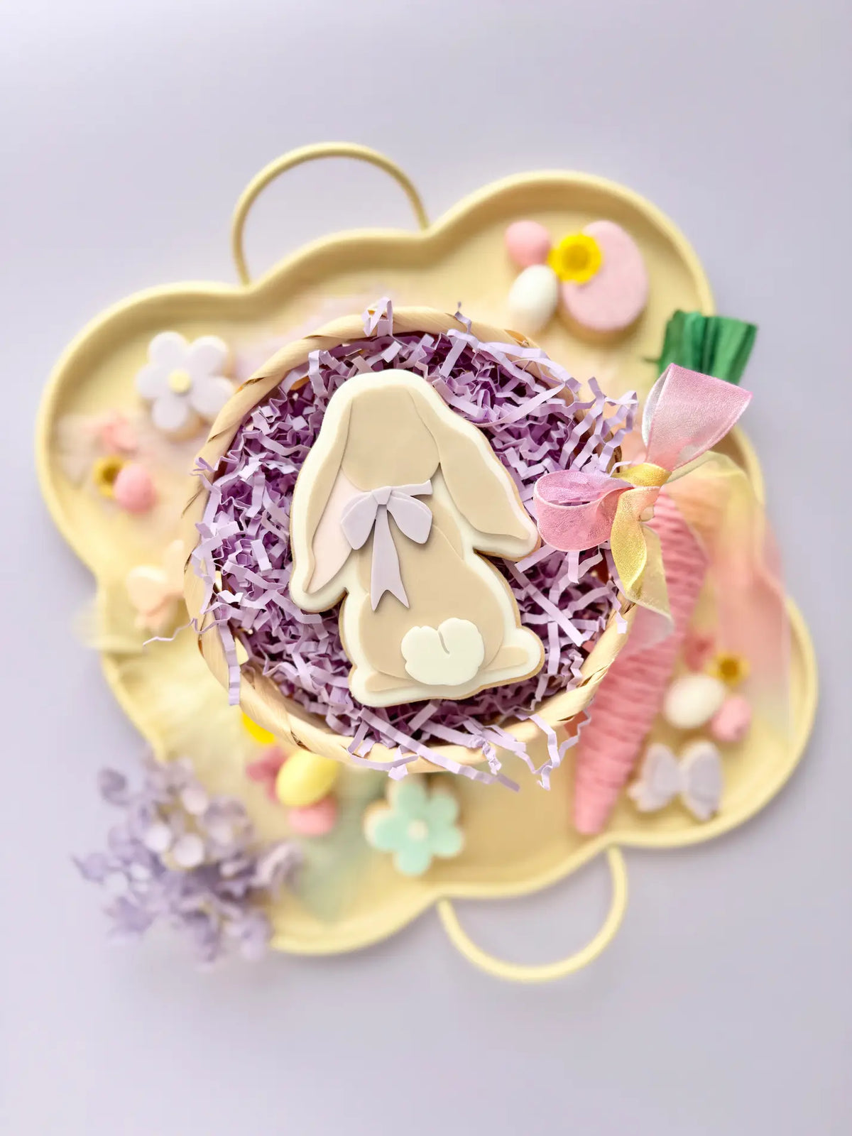 Hase von hinten mit Herz – Cookie Cutter & Stempel – Produktmotiv für Cookie Cutter und Stempel – Danis Drip
