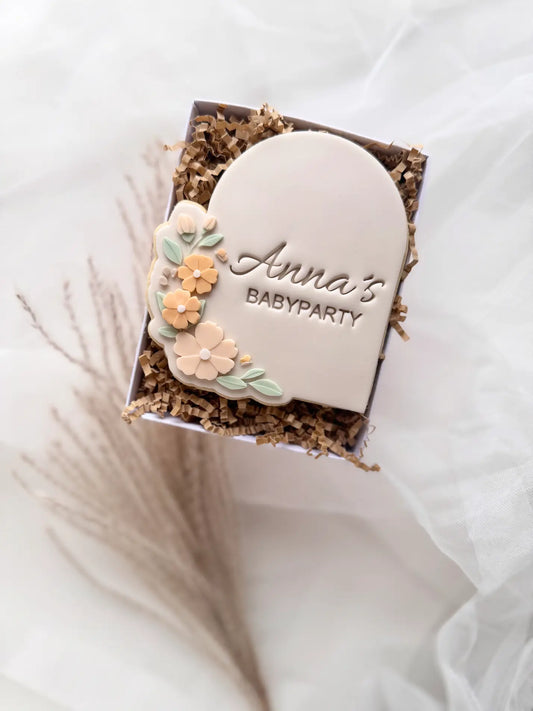 Blumenbogen Arch – Cookie Cutter & Stempel – Produktmotiv für Cookie Cutter und Stempel – Danis Drip