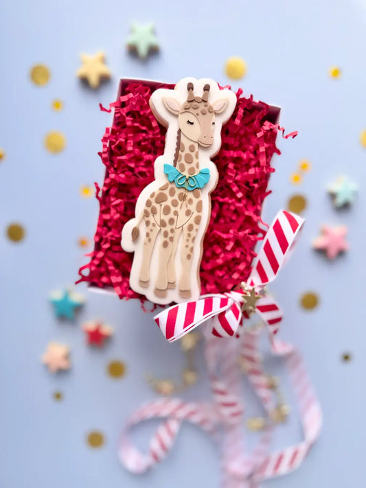 Zirkus Giraffe Cookie Cutter & Stempel – Zirkus Ausstecher für Kindergeburtstag, Circus Party &… – Produktmotiv für Cookie Cutter und Stempel – Danis Drip
