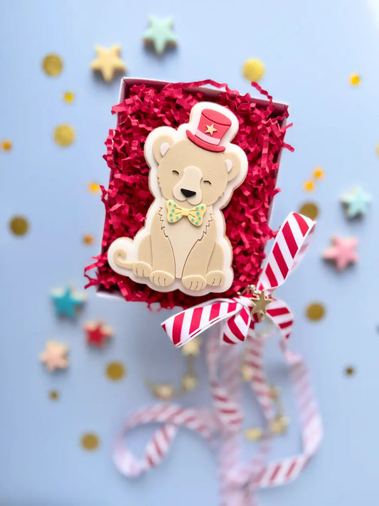 Zirkus Löwe Löwin Cookie Cutter & Stempel – Zirkus Ausstecher für Kindergeburtstag, Circus Party &… – Produktmotiv für Cookie Cutter und Stempel – Danis Drip