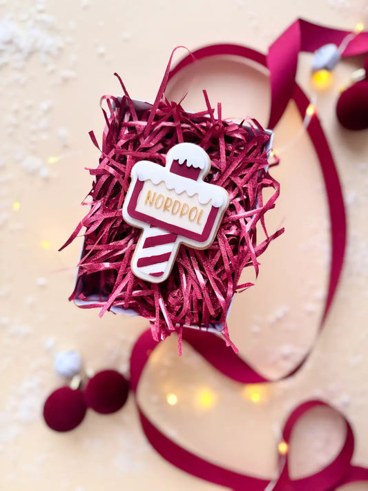 Nordpolschild – Cookie Cutter & Stempel – Produktmotiv für Cookie Cutter und Stempel – Danis Drip