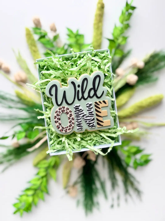 Wild One – Cookie Stempel Set mit zwei One-Varianten – Produktmotiv für Cookie Cutter und Stempel – Danis Drip